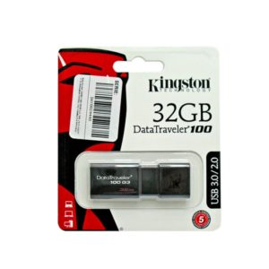 MEMORIA FLASH USB KINGSTON DATATRAVELER 100 G3, 32GB, USB 3.0