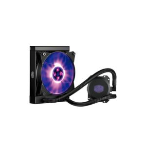 SISTEMA DE REFRIGERACION LIQUIDA COOL MASTER MASTERLIQUID ML120L RGB, INTEL / AMD,RADIADOR DE ALUMINIO Y TUBOS FEP, FAN DE 12 CM CON ILUMINACION RGB, VELOCIDAD 650 - 2000 RPM, AIRFLOW 66.7 CFM, PRESION DE AIRE 2.34 MMH2O, NIVEL DE RUIDO 6 -