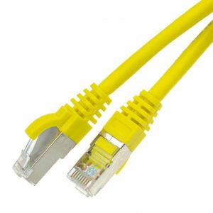 PATCH CORD CAT6 LAN COM  FTP 2MT YELOW