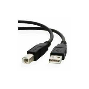CABLE USB PARA IMPRESORA  1.8MT A-B C/FERRITA NEGRO (2.0)