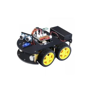 ELEGOO ROBOT CAR KIT V 3.0  EL-KIT-012 UNO PROJECT SMART CON UNO R3, MODULO DE SEGUIMIENTO DE LINEA, SENSOR ULTRASONICO, MODULO BLUETOOTH