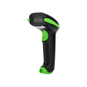 LECTOR DE CODIGOS DE BARRA  1D WIRELESS BARCODE SCANNER YHD-5100 GREEN BLACK USB