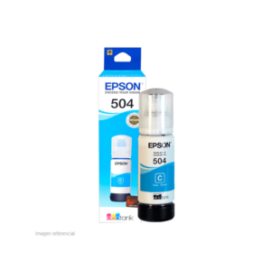 TINTA EPSON 504 L4160 CYAN