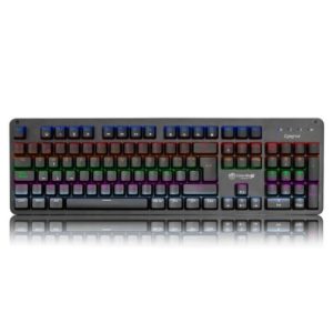 TECLADO CYBERTEL GAMER COMBAT CBX-KGX1000 MECANICO USB RAINBOW