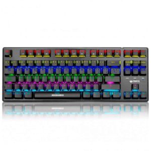 TECLADO MICRONICS GAMER RACING FK1013 RGB MECANICO USB