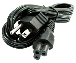 CABLE PODER 1.5MT IBM NEGRO TIPO TREBOL  PARA LAPTOP   P-508TR-P