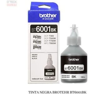 TINTA BROTHER BT6001BK NEGRO-T300,T500W,T700W