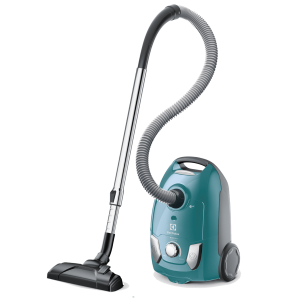 ASPIRADORA ELECTROLUX EQP20 3.5L AZUL, POTENCIA 1800 W, TIPO DE FILTRO HEPA, CEPILLO, MANGUERA, CONTROL DE SUCCIÓN, TUBO TELESCÓPICO, BOQUILLA PARA PISOS, TUBOS DE PLÁSTICO, BOQUILLA 2 EN 1: RINCONES Y TAPICERIA SK: 113569