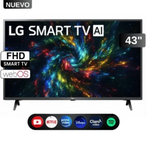 TV LG 43LRU6000PSA SMART 4K FULL HD THINQ AI