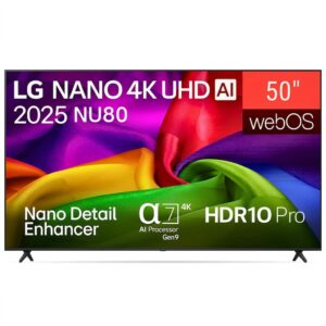 TV LG 50NU800BPSC NANOCELL AI 4K SMART TV 2025