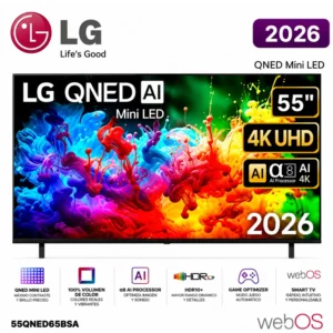 TV LG 55QND65BSA NANOCEL 4K SMART THINQ AI